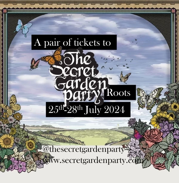 WIN tickets to The Secret Garden Party Roots promotional image
